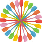 Irenare 24 Pcs Mini Silicone Spatulas Bulk 8.3 Inch Heat Resistant Scrapers by Irenare