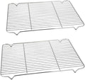 P&P CHEF Cooling Baking Rack Pack of 2, 16.6" x 11.5", Stainless Steel Cooling by PPCHEF