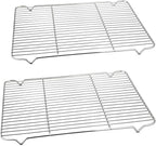 P&P CHEF Cooling Baking Rack Pack of 2, 16.6" x 11.5", Stainless Steel Cooling by PPCHEF