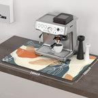 Rnivvi Coffee Mat, Hide Stain Rubber Backed Absorbent Dish Drying Pad - Image 2