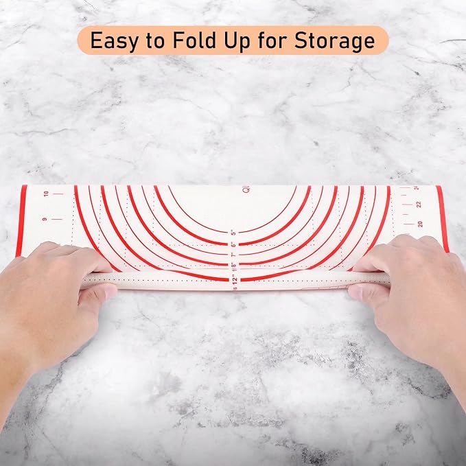 Silicone Baking Mat with Measurements, Pastry Mat - Image 8