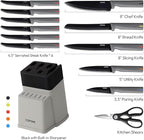 CAROTE 14Pcs Kitchen Knife Set, Stainless Steel knife set - Image 2