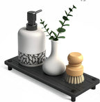 Quick Dry Sink Caddy Kitchen Sink Organizer, Water Absorbing Stone Tray by Unknown