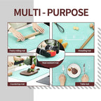 Silicone Baking Mat 20"L x 28"W, Extra Thick Dough Rolling Pad - Image 6