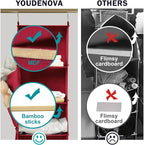 YOUDENOVA Hanging Closet Organizer and Storage, 6-Shelf Closet Hanging Storage - Image 5
