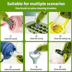 3 in 1 Cup Lid Gap Cleaning Brush Set, 3 Colors - Image 3