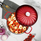 Enameled Cast Iron Dutch Oven Pot - Image 8