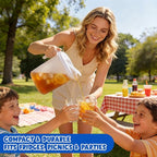 12 Pcs 2 Quart / 0.5 Gallon Plastic Pitchers - Image 4