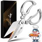 MAD SHARK Heavy Duty Kitchen Scissors, Dishwasher Safe All Purpose Kitchen by MADSHARK