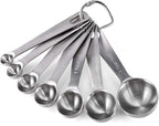 U-Taste 18/8 Stainless Steel Measuring Spoons Set: 7 Piece by U-Taste