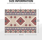 Rustic Ethnic African Dish Drying Mat Vintage Tribal Aztec Southwestern Drying - Image 3