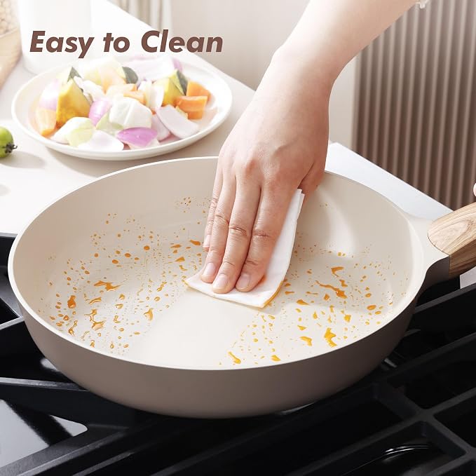 SENSARTE Ceramic Nonstick Frying Pan Skillet - Image 7