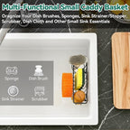 3-IN-1 Multiuse Sponge Holder for Kitchen Sink, Sponge Caddy for Scrub - Image 4