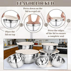 Mixing Bowls with Lids Set - Image 5