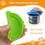 Yobbai 6 packs Pet Food Can Lids, Food Safe BPA-Free & Dishwasher Safe - Image 2