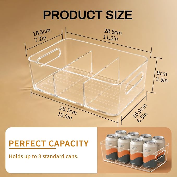 Mpotmiy Pantry Organizers and Storage, 8 Pack Snack Organizer - Image 6