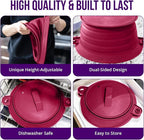 L.I.Q Silicone Splatter Guard – Fits 8 and 10 Inch Pots – Microwave Safe and - Image 4