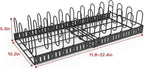 Expandable Food Container Lid Organizer, Large Capacity Adjustable 8 Dividers - Image 6