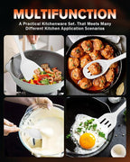 Silicone Cooking Utensils Set, Perfectly Angled - Image 3