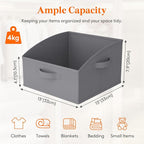 Lifewit Trapezoid Closet Storage Bins - Image 2