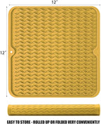 Silicone Dish Drying Mat for Multiple Usage, Easy clean, Eco-friendly, - Image 2
