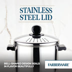 Farberware 70755 Classic Series Stainless Steel 8-Quart Covered Straining - Image 4