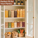 ComSaf 1.9 Qt Glass Storage Containers - Image 6