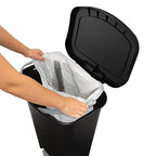 Glad 13 Gallon Trash Can | Plastic Kitchen Waste Bin - Image 9