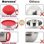 Rorence Stainless Steel Mixing Bowls: Metal Mixing Bowl Set - Image 4