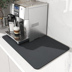 AMOAMI Dish Drying Mat for Kitchen Counter-Coffee Mat Bar Accessories, Hide by AMOAMI