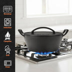 Onlyfire Cast Iron Dutch Oven, Heavy-Duty Dutch Oven Pot - Image 4