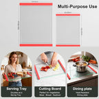 Tempered Glass Cutting Board Set - Image 2
