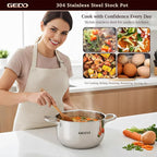 GEDO Stainless Steel Stock Pot - Image 2