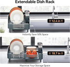 Urackify Stainless Steel Dish Drying Rack - Image 4