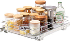 VEVOR 12.5"Wx16.5"Dx3.5"H Pull Out Cabinet Organizer, Heavy Duty Slide Out by VEVOR