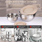 Leidawn Mixing Bowls with Lids set - Image 6