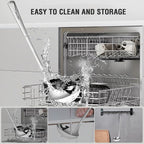 HIFIND Cooking Spoon 12.2 Inches Kitchen Stainless Steel Round Ladle, Heavy-Duty - Image 6