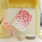 Valentines Dish Drying Mat 18x24 Inch Watercolor Red Pink Love Hearts Drying - Image 5