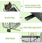 Small Dish Drying Rack, Space Saving Dish Racks - Image 5