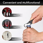 Professional Waiter Corkscrew Wine Openers Set, Heavy Duty Stainless Steel - Image 6