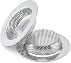 Honmein 2 Pcs Sink Strainer for Most Kitchen Sink Drain Basket, Upgraded by Honmein