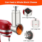 Stainless Steel Slicer Shredder Attachment - Image 6