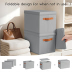 Homsorout Storage Bins with Lids - Image 3