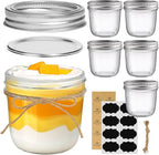 ComSaf Wide Mouth Mason Jars - Image 9