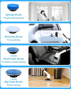 Leebein Electric Spin Scrubber, Cordless Cleaning Brush - Image 6
