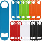 QTLCOHD 24 Pack Flat Bottle Opener 7 Inch Stainless Steel Bottle Openers Bulk by WelcomeToQTLCOHD