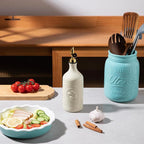 Sweejar 16 Oz Ceramic Olive Oil Dispenser Bottle, Oil Dispenser - Image 2
