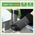 GEEKHOM BBQ Gloves Heat Resistant Oven Mitts - Image 5