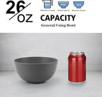 Wheat Straw Bowl Sets for Camping, Microwave and Dishwasher Safe Bowls - Image 3
