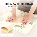 Ourokhome Silicone Baking Mat Sheet and Pastry Dough Cutter, 0.5 Inch Thick - Image 4